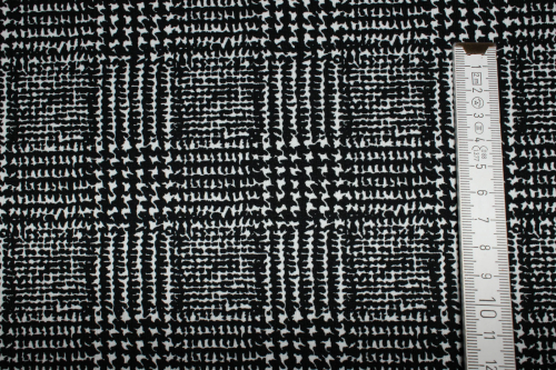 Sweat Karo schwarz/ weiß (10 cm)